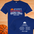 Girls Elementary Basketball Championship Tee